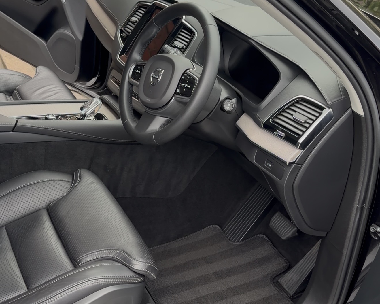Immaculate car interior and exterior after a full detail